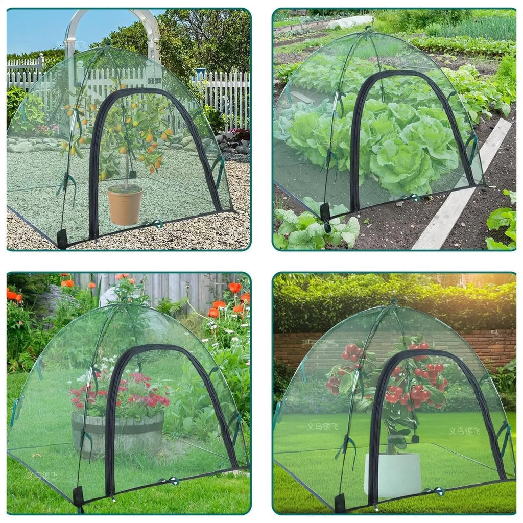Plant Enclosure Fine Mesh Garden Netting Plant Barrier Covers Bird Mosquito Netting Vegetable Fruit Protection Net Covers Oasis Select