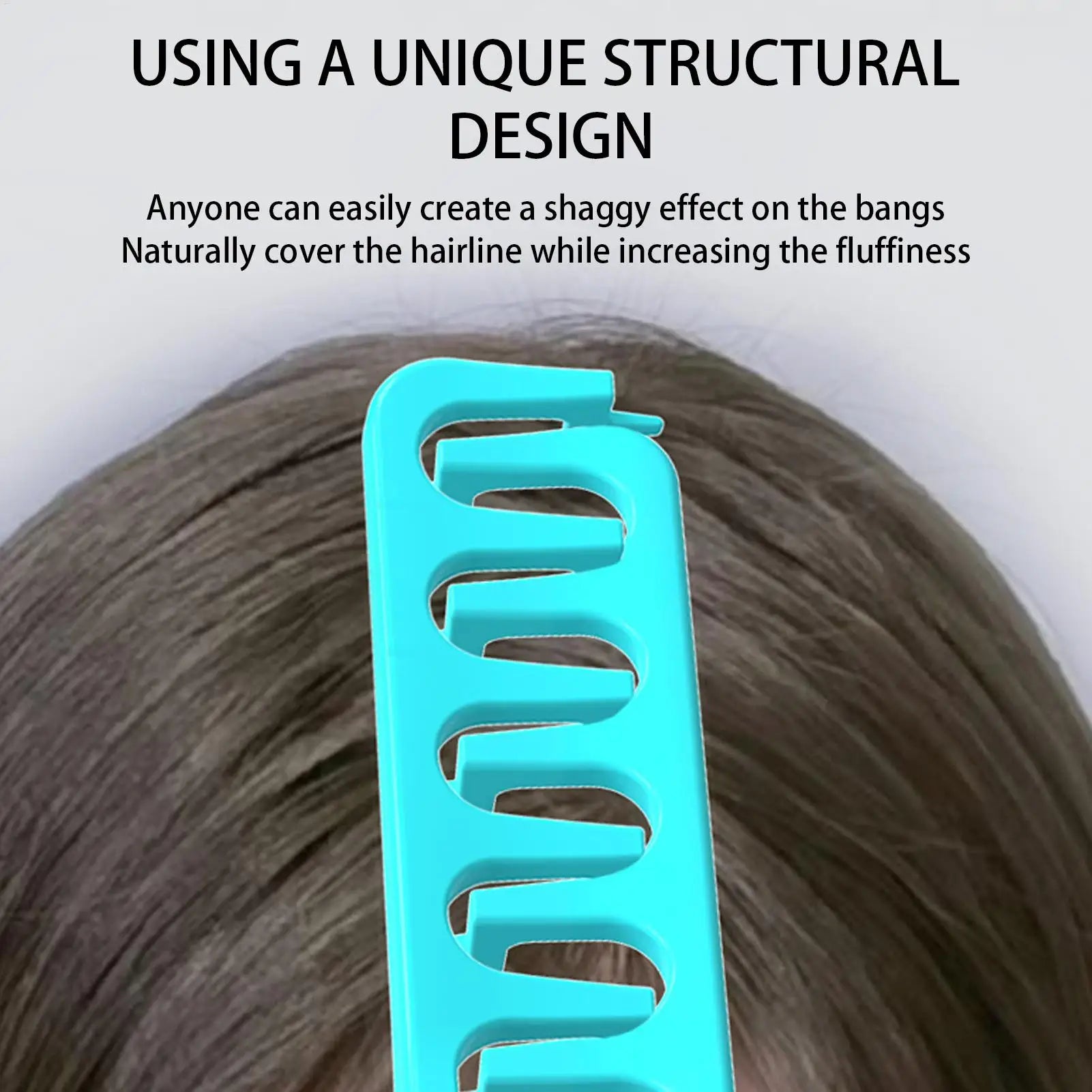Shadow Men Styling Hair Brush Bang Root Lifting Tool Brush forMen Bang Hair Volume Root Lifting Clip Comb Tool Styling hair comb Oasis Select