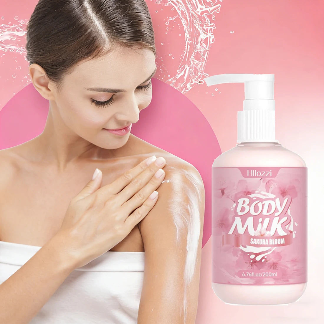 Scented Body Lotion For Women, Deep Moisturizing Cream, Womens Long-lasting Fragrance Cherry Blossom Vanilla Rose Body Lotions Oasis Select
