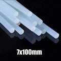10Pcs 7x100mm 7x150mm Car Dent Repair Glue Sticks Car Body Paintless Dent Repair Black Hot Melt Strip Repairing Glue Stick Tools Oasis Select 10Pcs 7x100mm 01