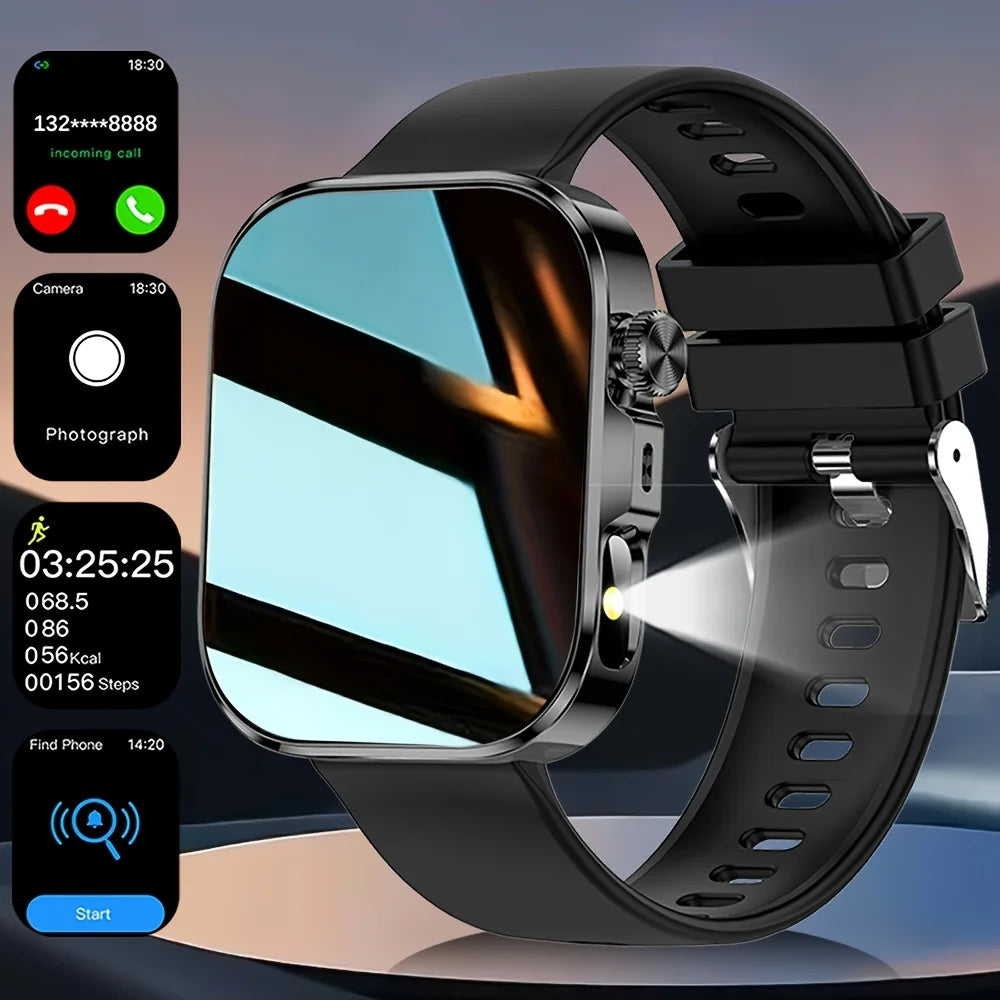 ERUN Premium Smart Watch – GPS, Sports Modes & Alexa