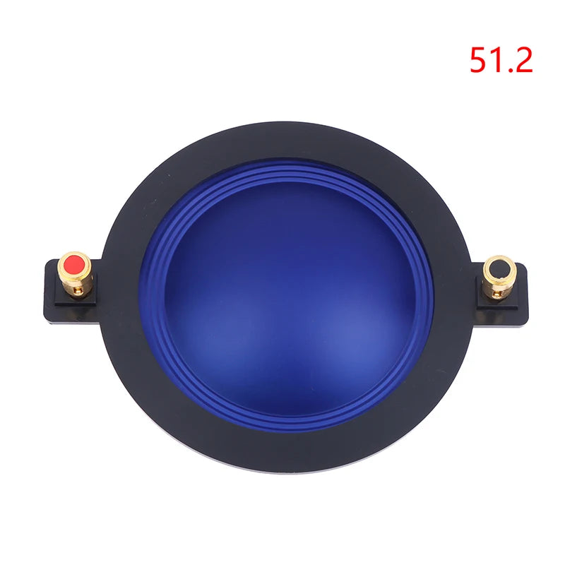 1Pc 34.4/44.4/51.2/72.2/74.5MM Titanium Film Tweeter Voice Coil Membrane Copper Wire DIY Treble Speaker Blue Repair Accessories Oasis Select 51.2mm
