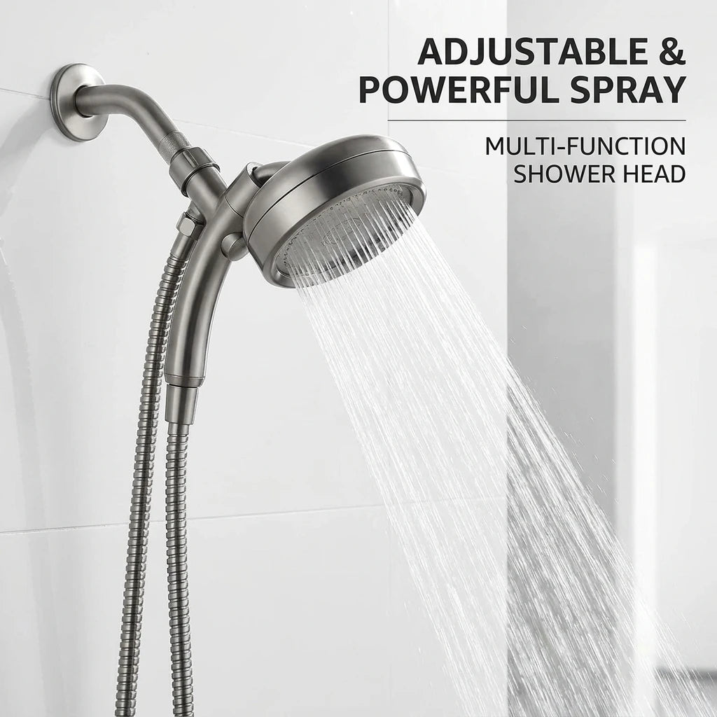 Dual Modes Oscillating Shower Head - One Device Endless Refreshment for Home Hygiene And Comfort Oasis Select
