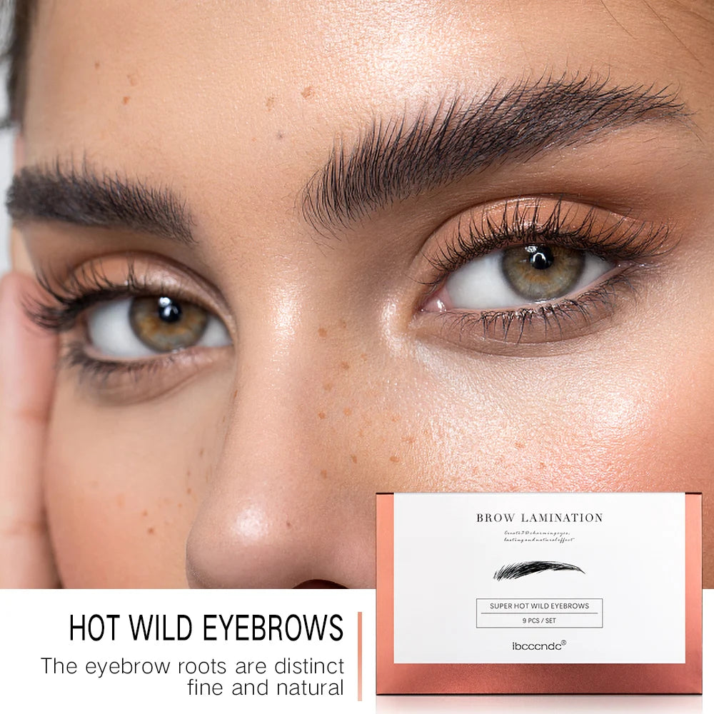 Pro Brow Lift Perming Eyebrow Lifting Brow Lamination Kit with Cling Film Nutrition Keratin Perming Lotion for Home Use Oasis Select