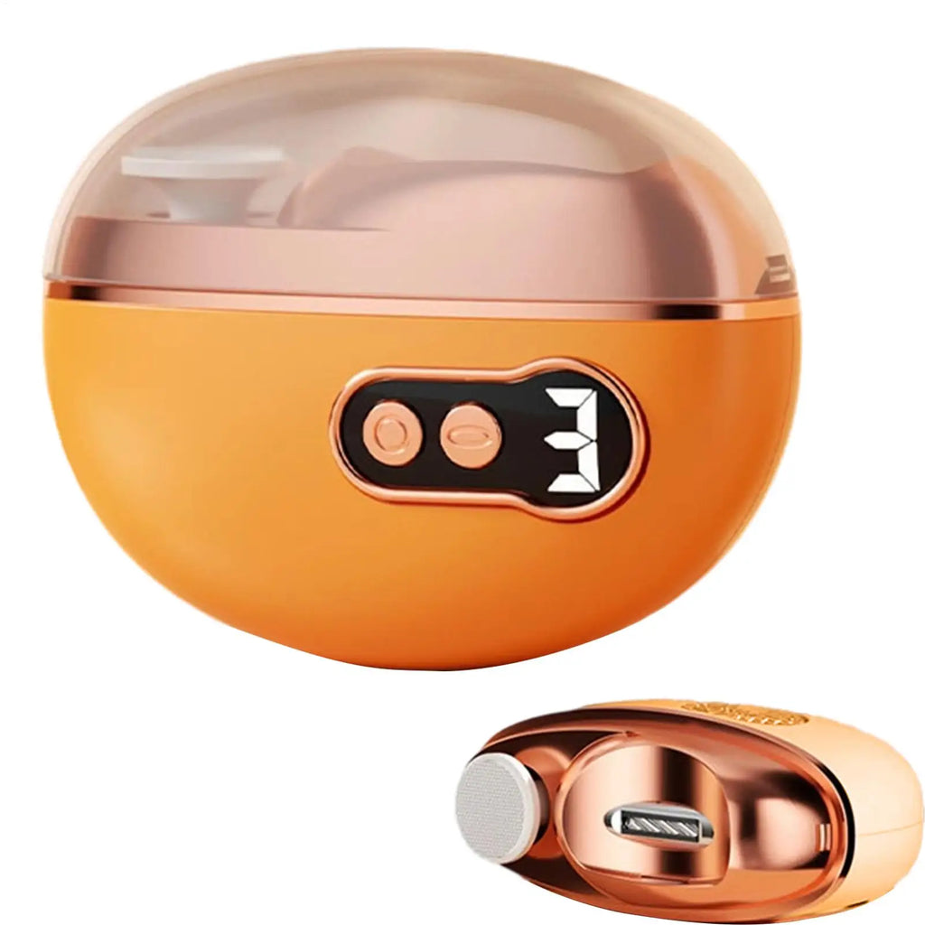 Electric Nail Clipper 3 Speed LED Light Cutter with Scraps Storage Smart Nail Trimmer for Kids Adults Men Women Seniors Home Oasis Select