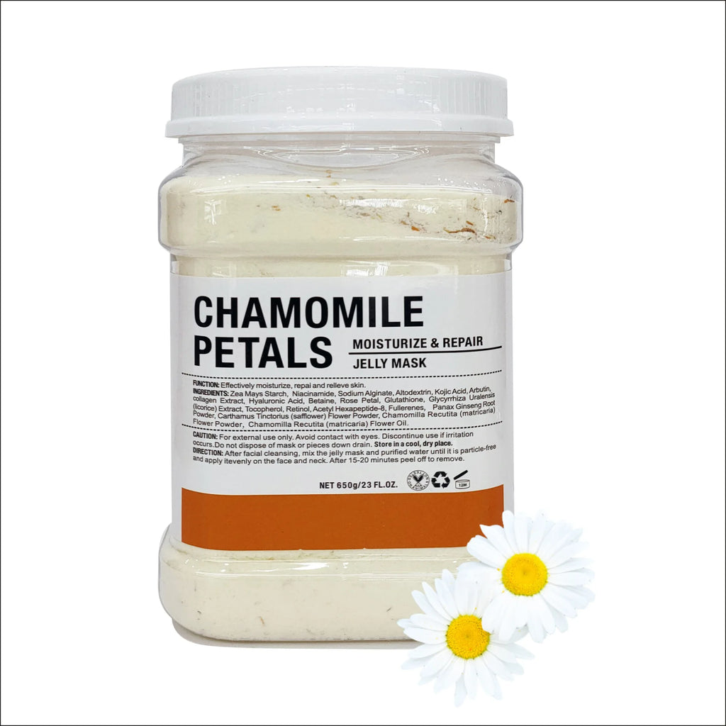 650g Nicotinamide Jelly Mask Powder Diy Jelly Care Mask To Increase Skin Elasticity and Soften The Face Skin Peels Facial Mask Oasis Select chamomile petals