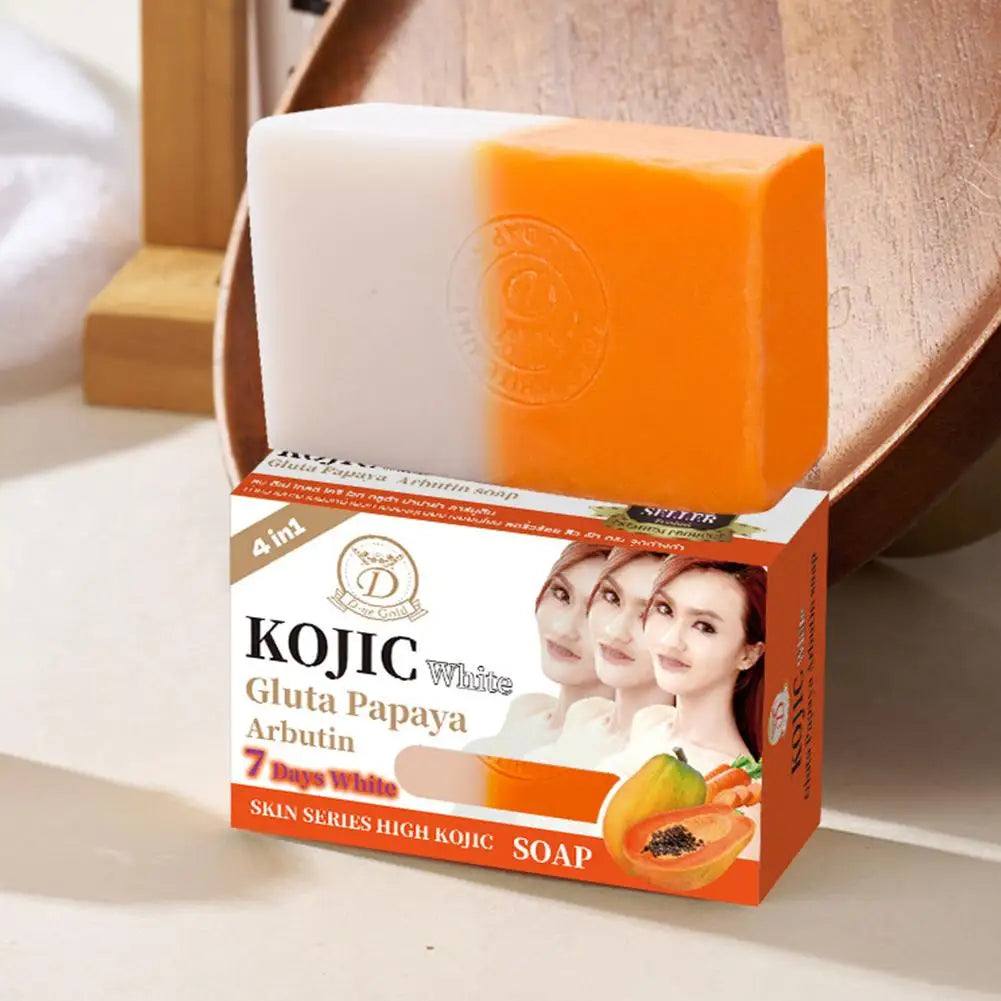Papaya Kojic Acid Brightening Soap – Vitamin C Bar 160g