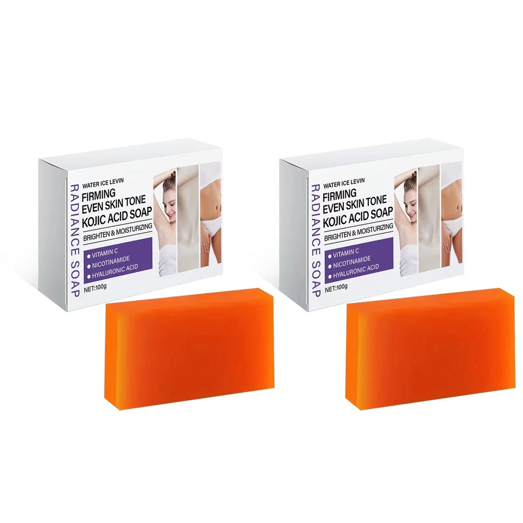 Kojic Acid Soap with Vitamin C & Niacinamide – Skin Brightening Bar Brightening Bar Soap Oasis Select Shea Butter 100g