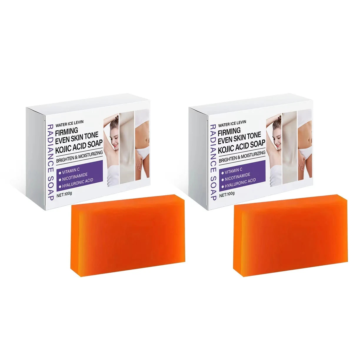 Kojic Acid Soap with Vitamin C & Niacinamide – Skin Brightening Bar Brightening Bar Soap Oasis Select Shea Butter 100g