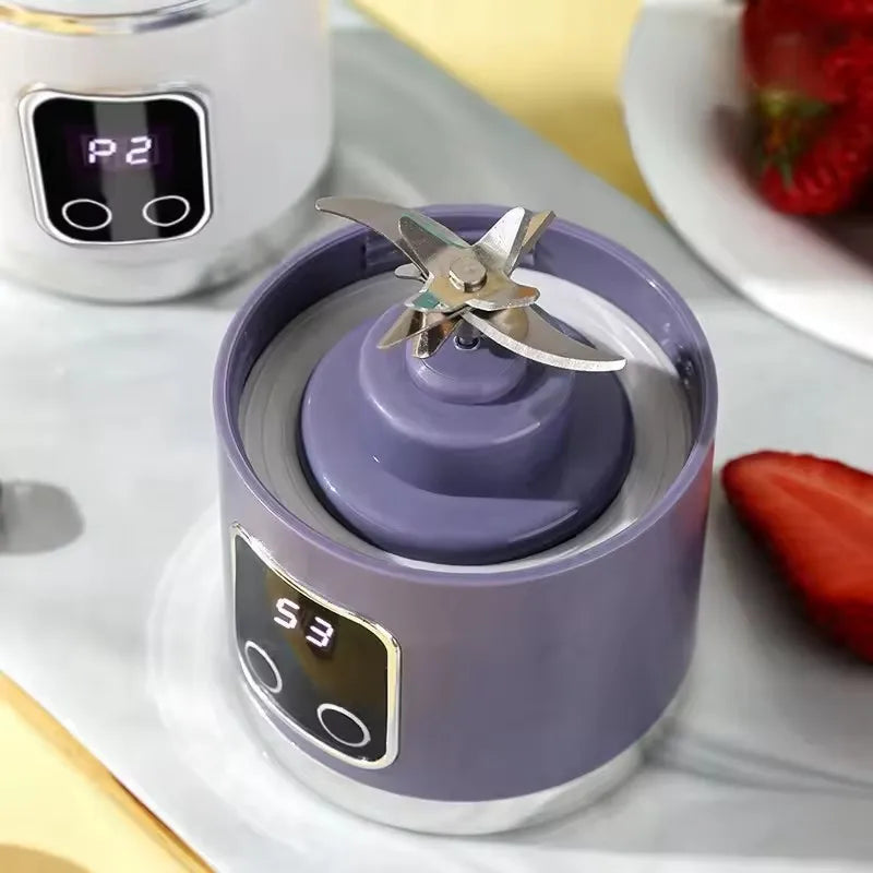 URGGU 450ML Mini USB Juicer Blender Cup – Digital Display