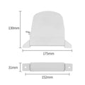 Mini Roller Shutter Curtain Belt Winder Home Decor Easy Install Repair Kit Strap Accessory for Curtains Oasis Select White