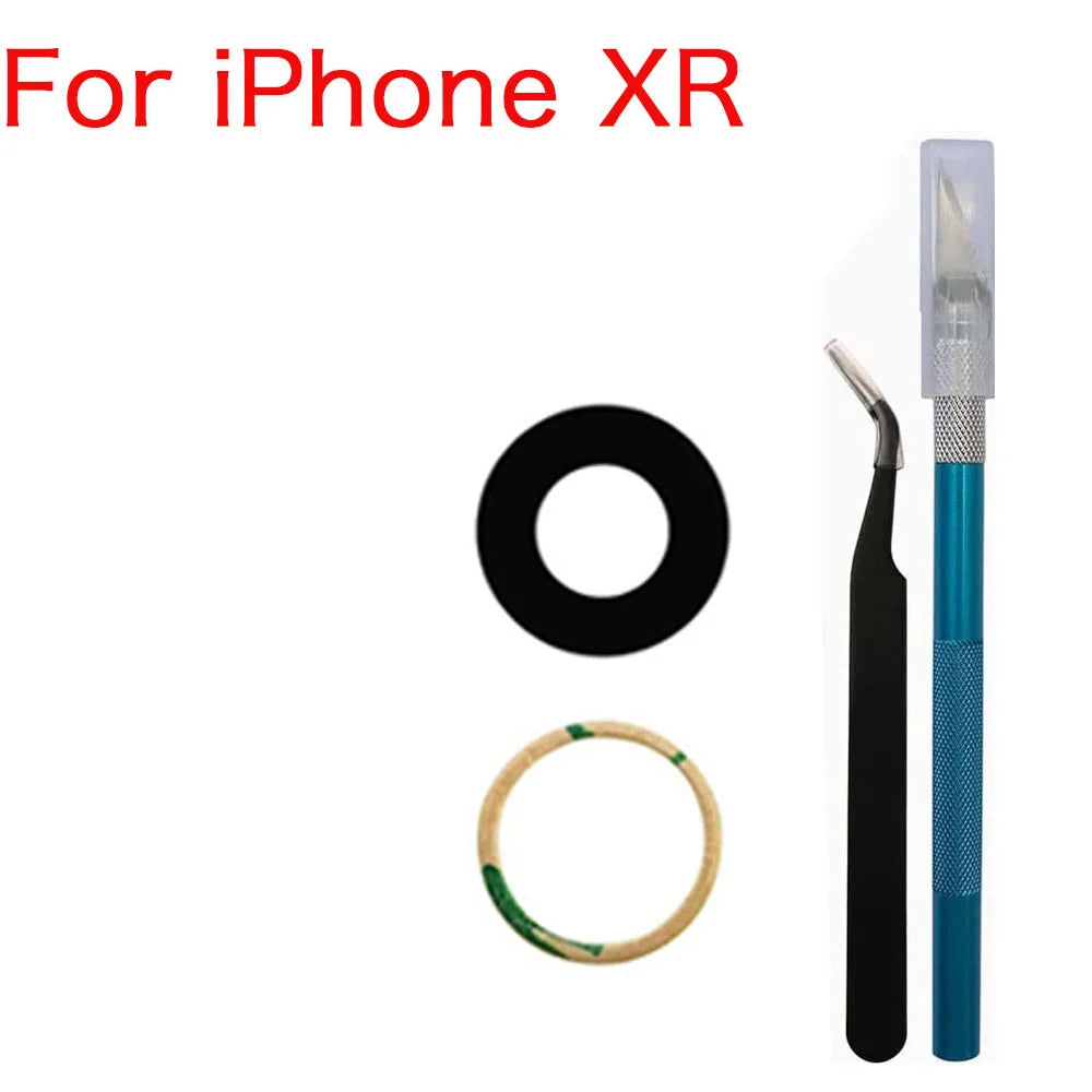 iPhone Back Camera Glass Lens Replacement + 3M Sticker & Tools