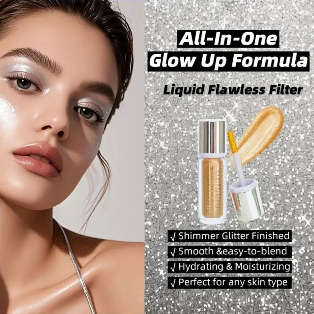 Mirsist Liquid Highlighter & Concealer Set – Pearlescent Glow