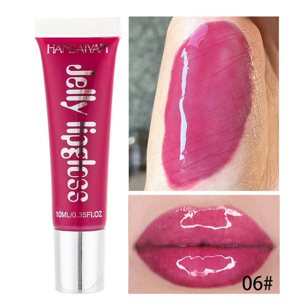 Handaiyan Candy Lip Gloss Oil – Hydrating, Plumping, 12 Shades