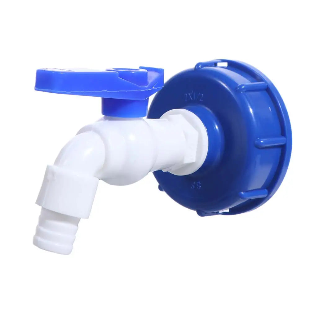S60x6 IBC Tank Tap Adapter Valve – 1/2" & 3/4" Quick Connect