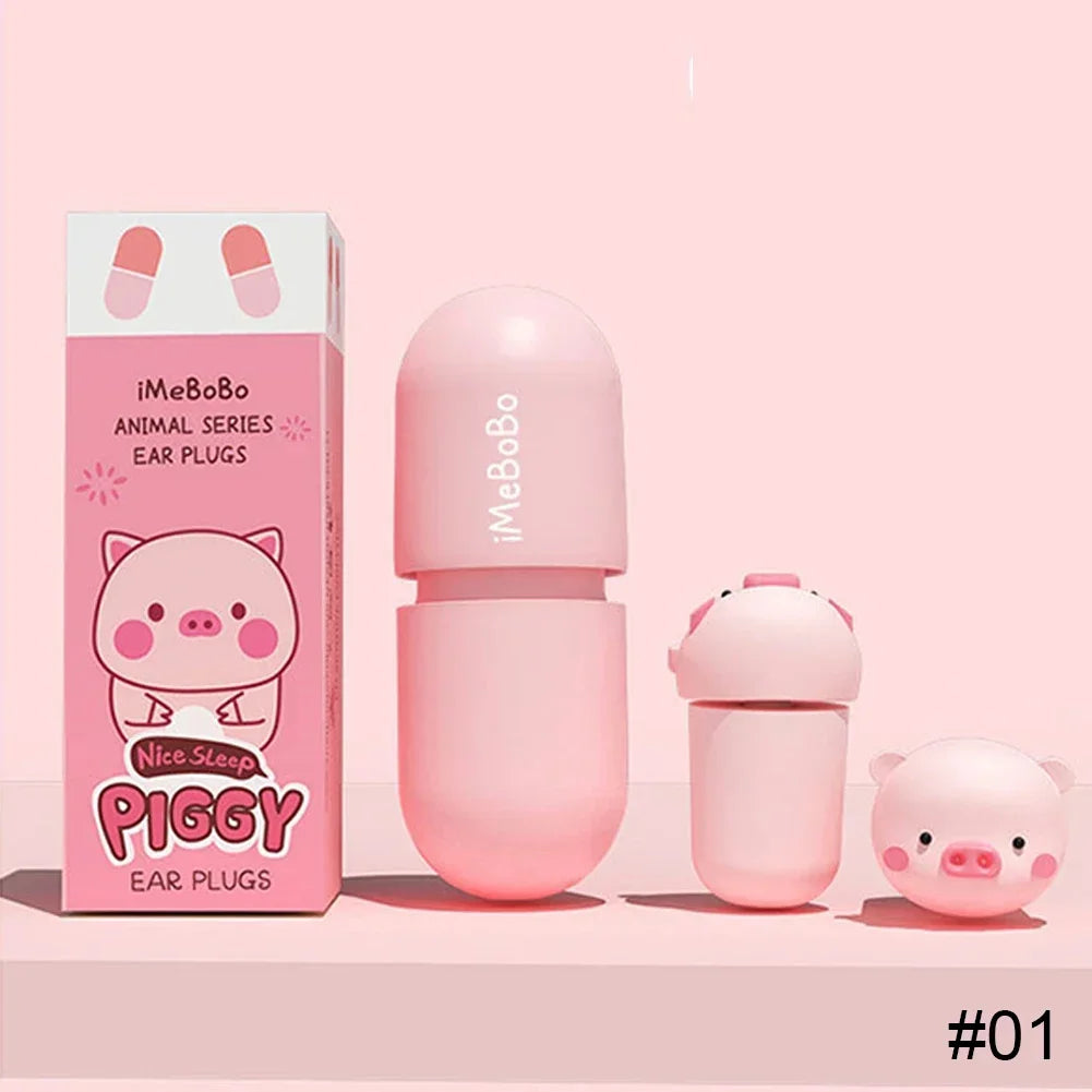 Cartoon Earplugs Soundproof Sleeping Ear Plugs Noise Reduction Ear Plug Special Mute Soft Slow Rebound Anti Snore Ear Protector Oasis Select 01