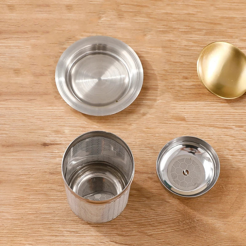 Stainless Steel Tea Infuser Tea Leaves Spice Seasoning Ball Strainer Teapot Fine Mesh Coffee Filter Teaware Kitchen Accessories Oasis Select