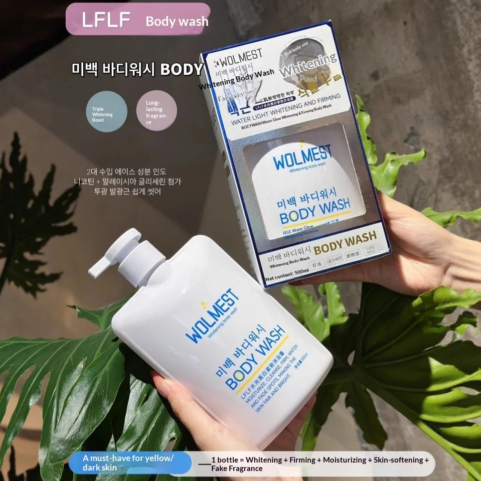 500ml Whitening Firming Bath Shower Gels Cleansing Soothing Body Wash with Long Lasting Fragrant Smooth and Anti Acne Skin Oasis Select