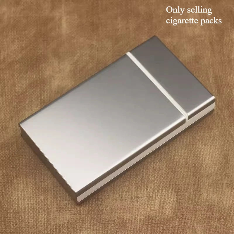 Automatic Pop-up Cigarette Box Soft Pack Protective Shell Thick Cigarette for Men and Women Extended Thin Cigarette Clip Oasis Select Ash -thin cigarette