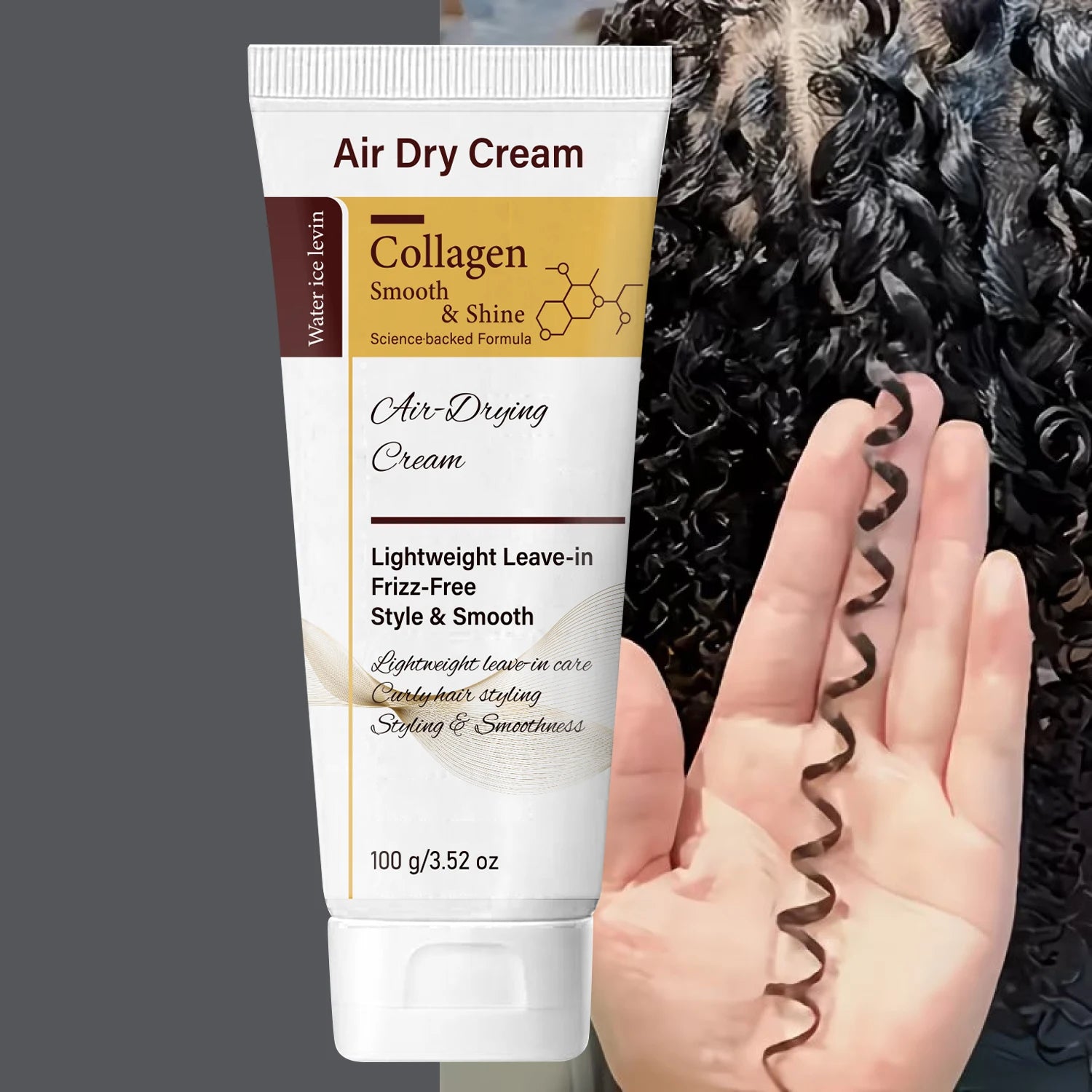 Collagen Leave-In Hair Cream – Frizz-Free Air Dry Styling Leave-In Hair Cream Oasis Select