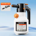 2L Professional Electric Foam Sprayer Motorized Handheld High Pressure Snow Foam Car Wash Sprayer For Car Wash Accessories Oasis Select White