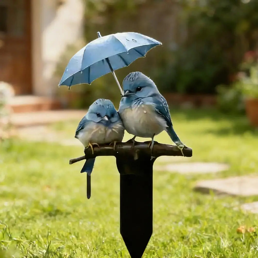 2D Acrylic Duck Garden Stake – Waterproof Bird Lawn Ornament