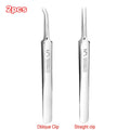 German Ultra-fine No. 5 Cell Pimples Blackhead Clip Tweezers Beauty Salon Special Scraping & Closing Artifact Acne Needle Tools Oasis Select 2pcs-A set