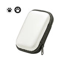 EVA Hard Case for Miyoo Mini Plus & ANBERNIC RG35XX + Joystick Caps Game Console Case Oasis Select Silver United States