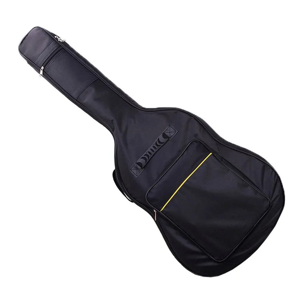 41Inch Guitar Bag Backpack Waterproof Bags Rip-stop Oxford Nylon Double Strap Padded Black Guitar Case Gig Bas Guitars Backpacks Oasis Select 1PC