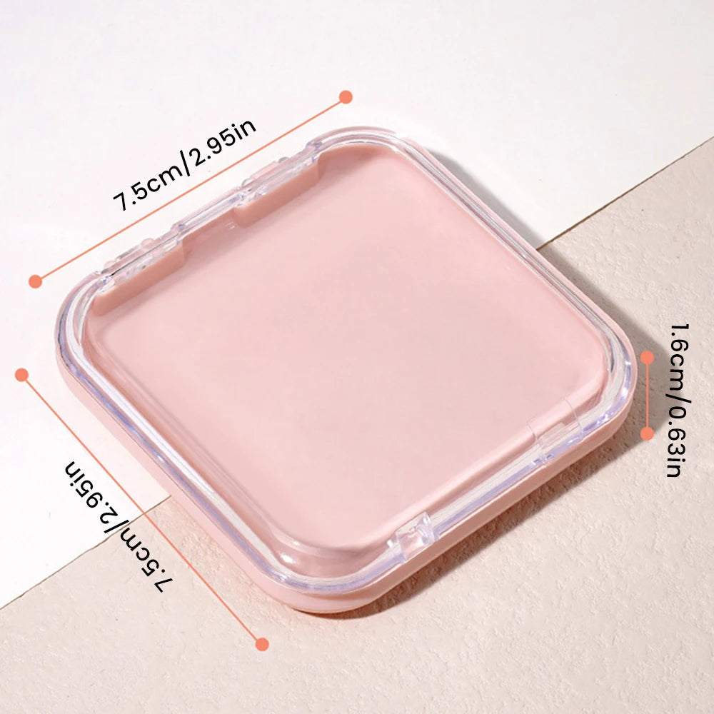 False Nail Case Plastic Storage Box for Fake nails Transparent Pink Nail Art Display Stand Fake Nails Organizer Packing Box Oasis Select