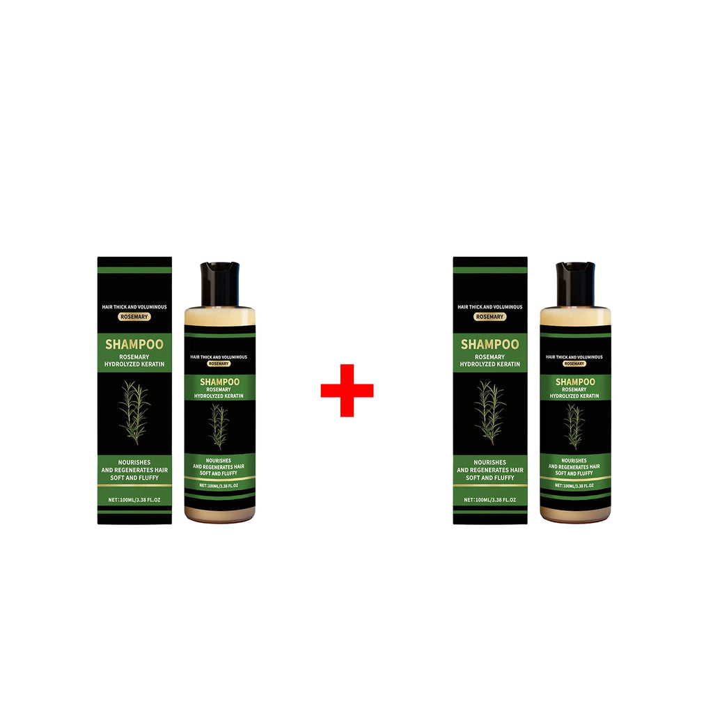 Rosemary Hydrolyzed Keratin Shampoo Promote Hair Thick and Voluminous Reduce Hair Breakage Oil Control Nourish Repair Hair Care Oasis Select 2pcs