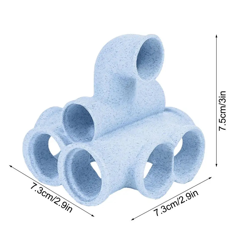 Fish Shrimps Shelter Plastic Curve Design Fish Tank Ornament Pipe-Shaped Labyrinth Tunnel Aquarium Hideouts Decoration Oasis Select 1PC
