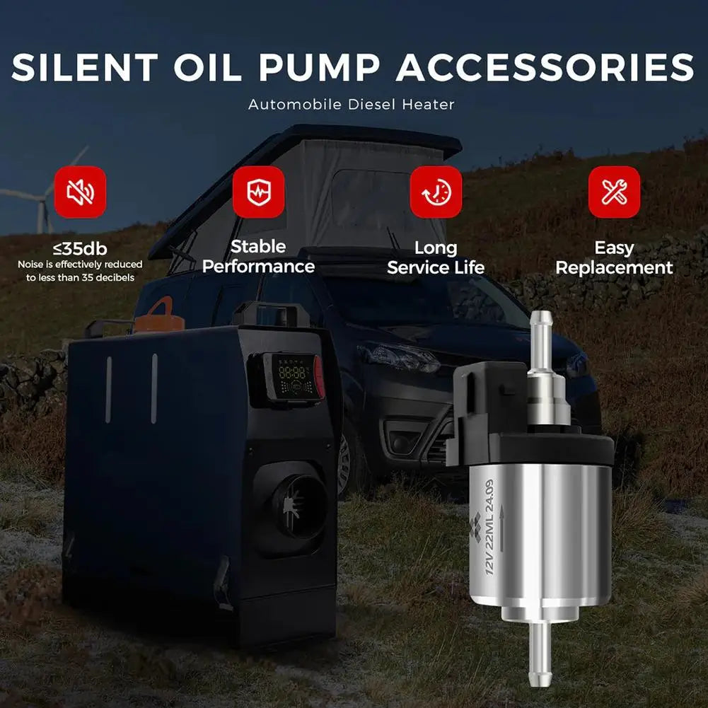 12V 22ML Silent Diesel Fuel Pump for Parking Heater