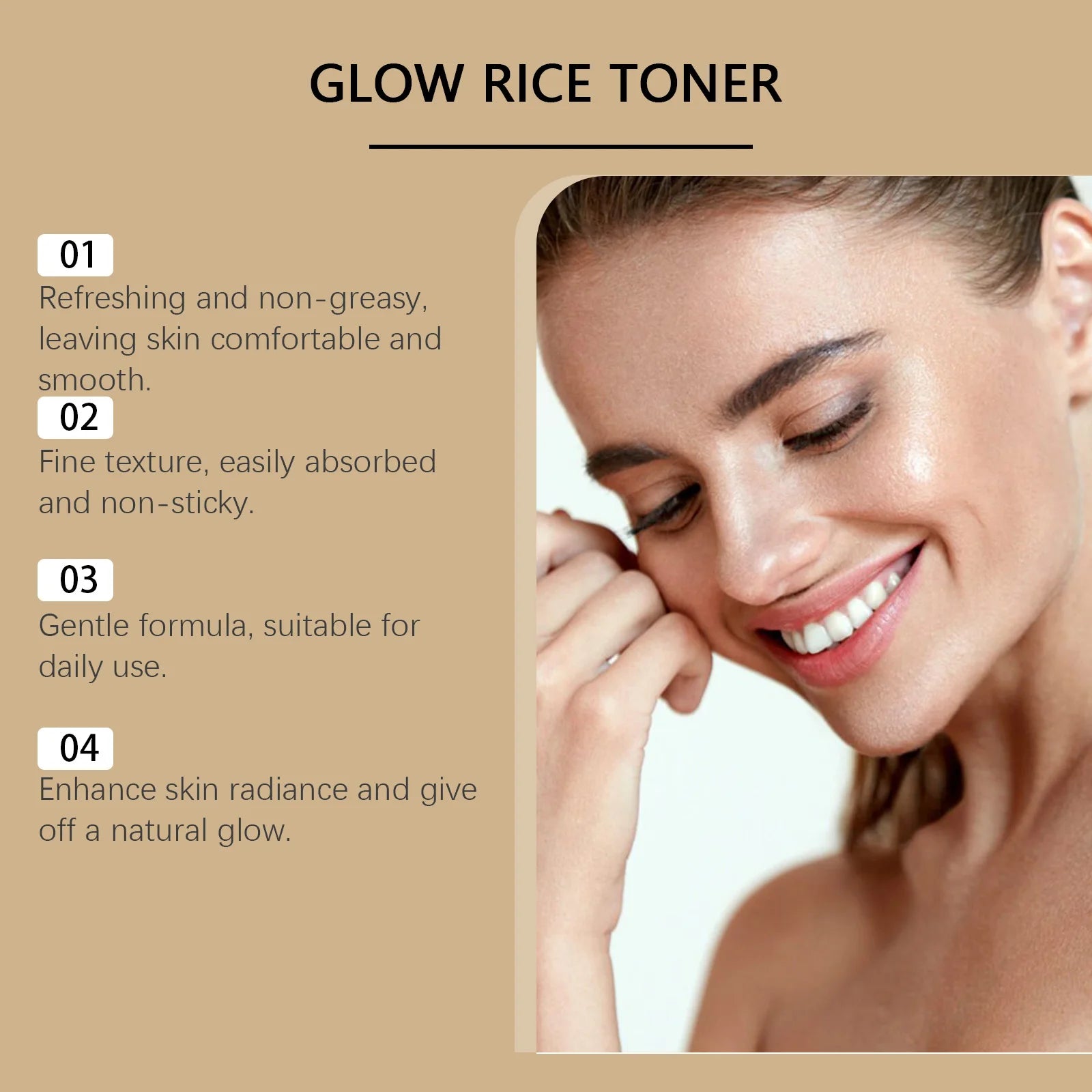 Hoygi Glow Rice Toner – Brightening, Hydrating & Pore Refining Brightening Face Toner Oasis Select