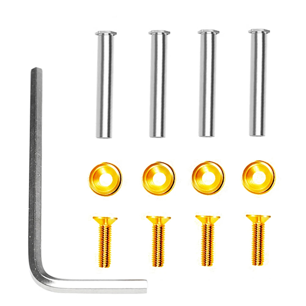 4-Pack PC Chassis Fan Screws with Spacer & Tool – Quiet Mount PC Fan Mount Screws Oasis Select