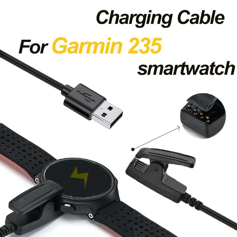 USB Charging Cable for Garmin Forerunner 35 235 645 Approach Smartwatch Charging Cable Oasis Select