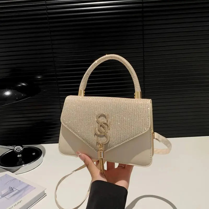 Sparkly Rhinestone Evening Bag Luxury Shoulder Purse for Women Formal Occasion Banquet Prom Accessory Oasis Select A7