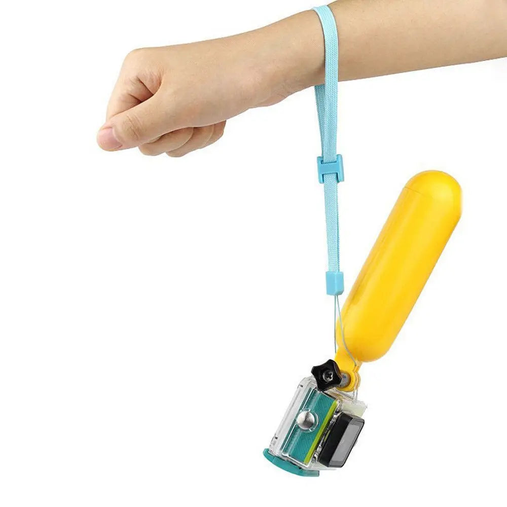 Go Pro Accessories Yellow Water Floating Grip Monopod Handle Tripod For Gopro Hero 11 10 9 8 7 6 5 4 for Dji action Oasis Select