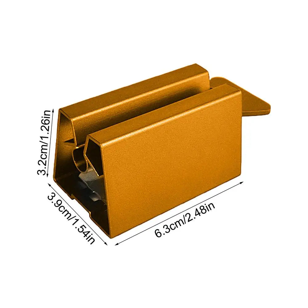 Aluminum Toothpaste Dispenser Squeezer Toothpaste Squeezer Rollers Daily Living Tube Squeezing Aids Toothpaste Squeezers Holders Oasis Select Gold