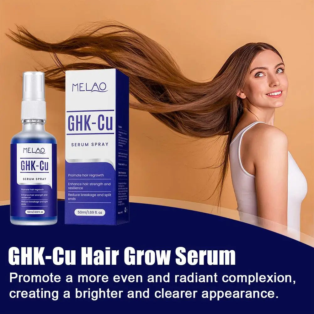 50ML Copper Peptide Serum for Hair Growth, GHK-Cu Peptide Hair Serum Non-Greasy Scalp Care for Thicker Fuller Hair Anti Loss Oasis Select
