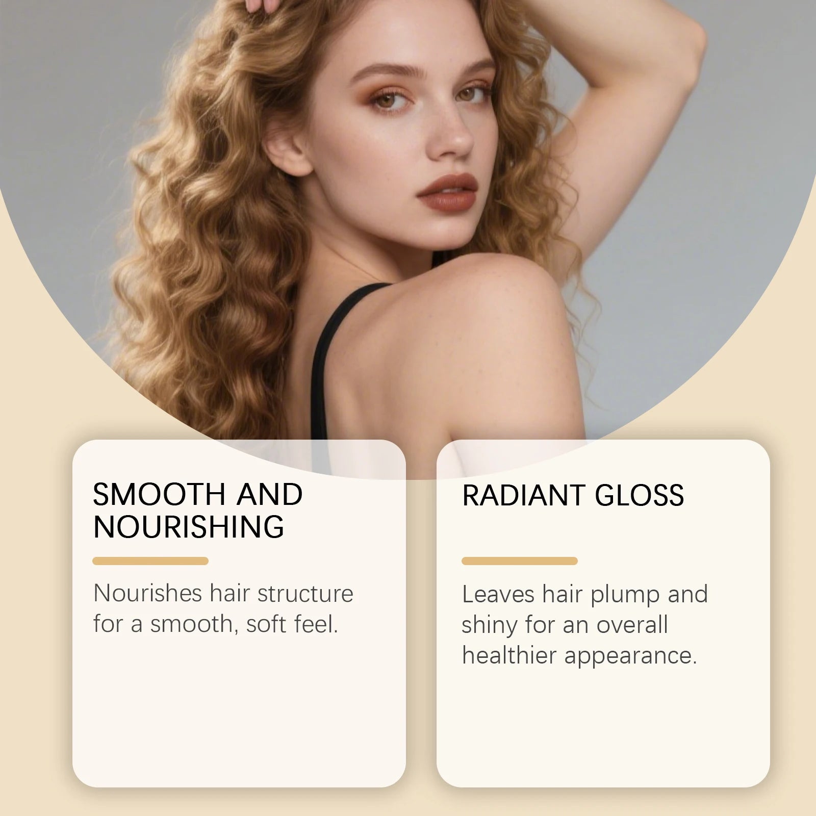 Honey Conditioner Moisturizing and Shiny Hair Volumizing Hair Care Smooth and Nourishing Long-Lasting Fragrance Conditioner Oasis Select