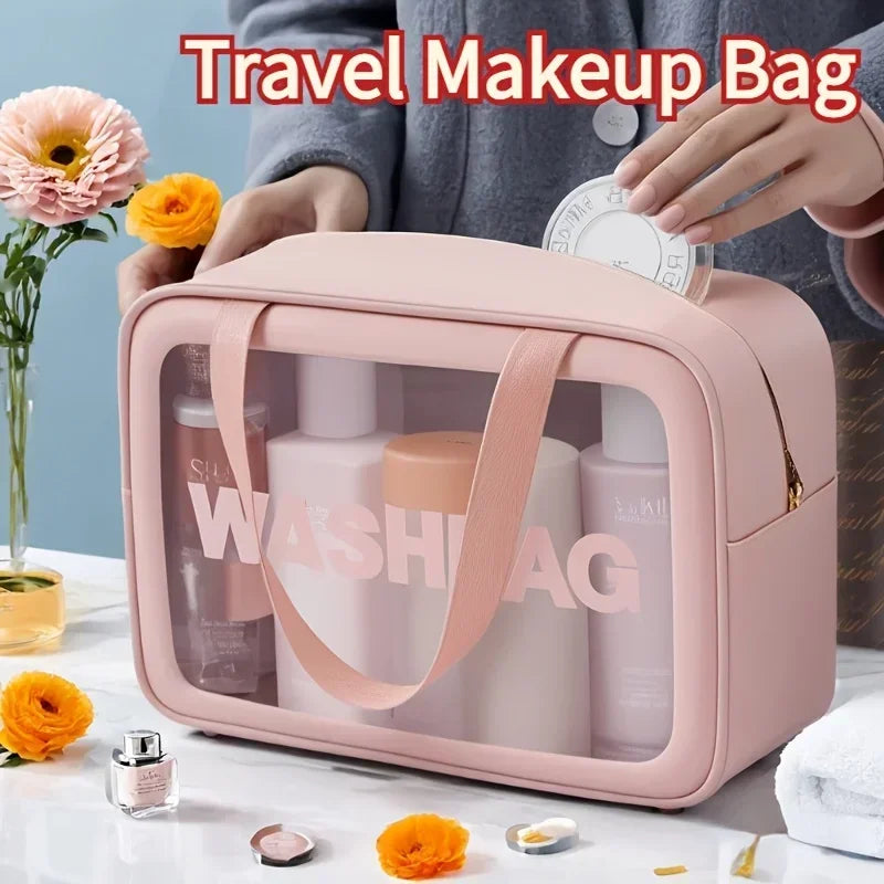 1pc Wet-dry separation makeup bag portable toiletry bag travel essentials large capacity storage bag fitness swimming essentials Oasis Select
