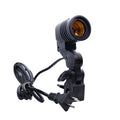 E27 AC Socket Lamp Single Head Bulb Holder Photography Light Bulb Mount For Photo With 1.8M Cable Cord Light Bulb Stand Oasis Select Default Title