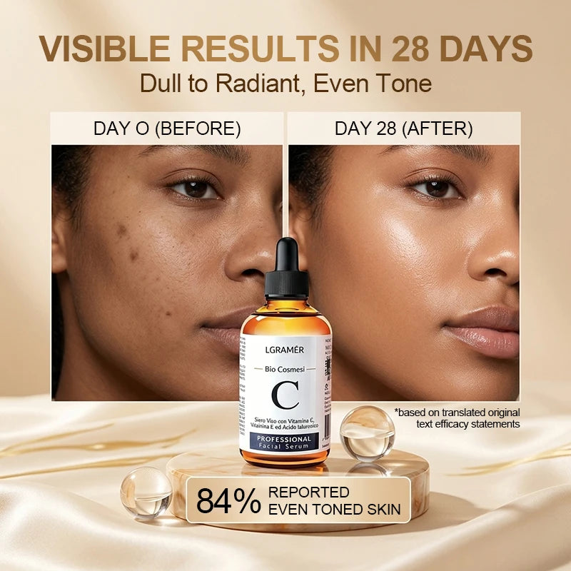 LGRAMER Vitamin C Face Serum 30ml/60ml – Brightening & Firming