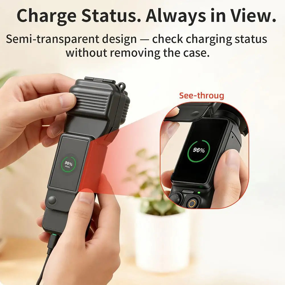 Protective Cover Case For DJI Osmo Pocket 4 Camera Head Lens Screen Protector Anti-Dust Shockproof For Pocket 4 Accessories Oasis Select