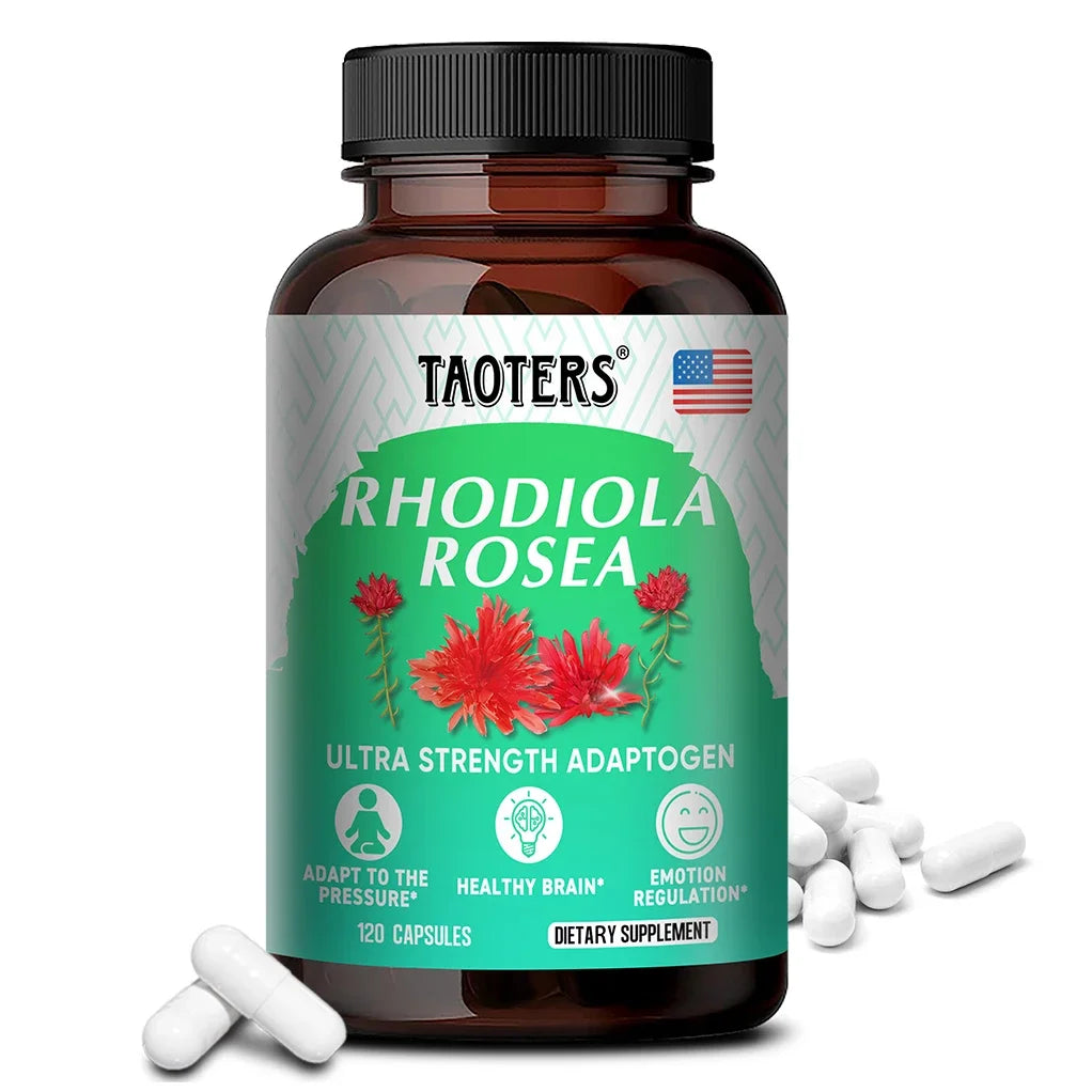 Rhodiola Rosea 1000mg Capsules – Energy, Brain & Mood Support
