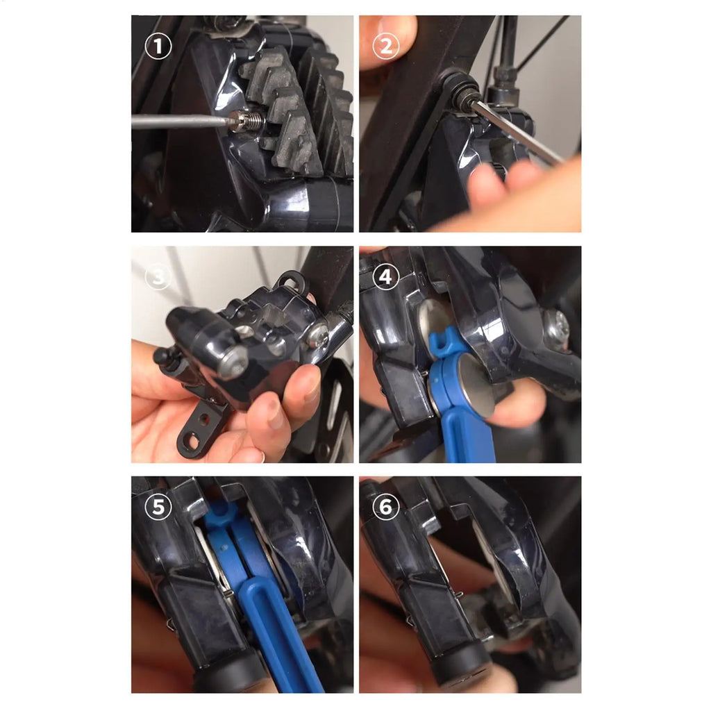 Bike Disc Brake Pad Spreader Bicycle Part Repair Reset Tool Hydraulic Brake Piston Maintenance for Men Women Beginners Hobbyists Oasis Select