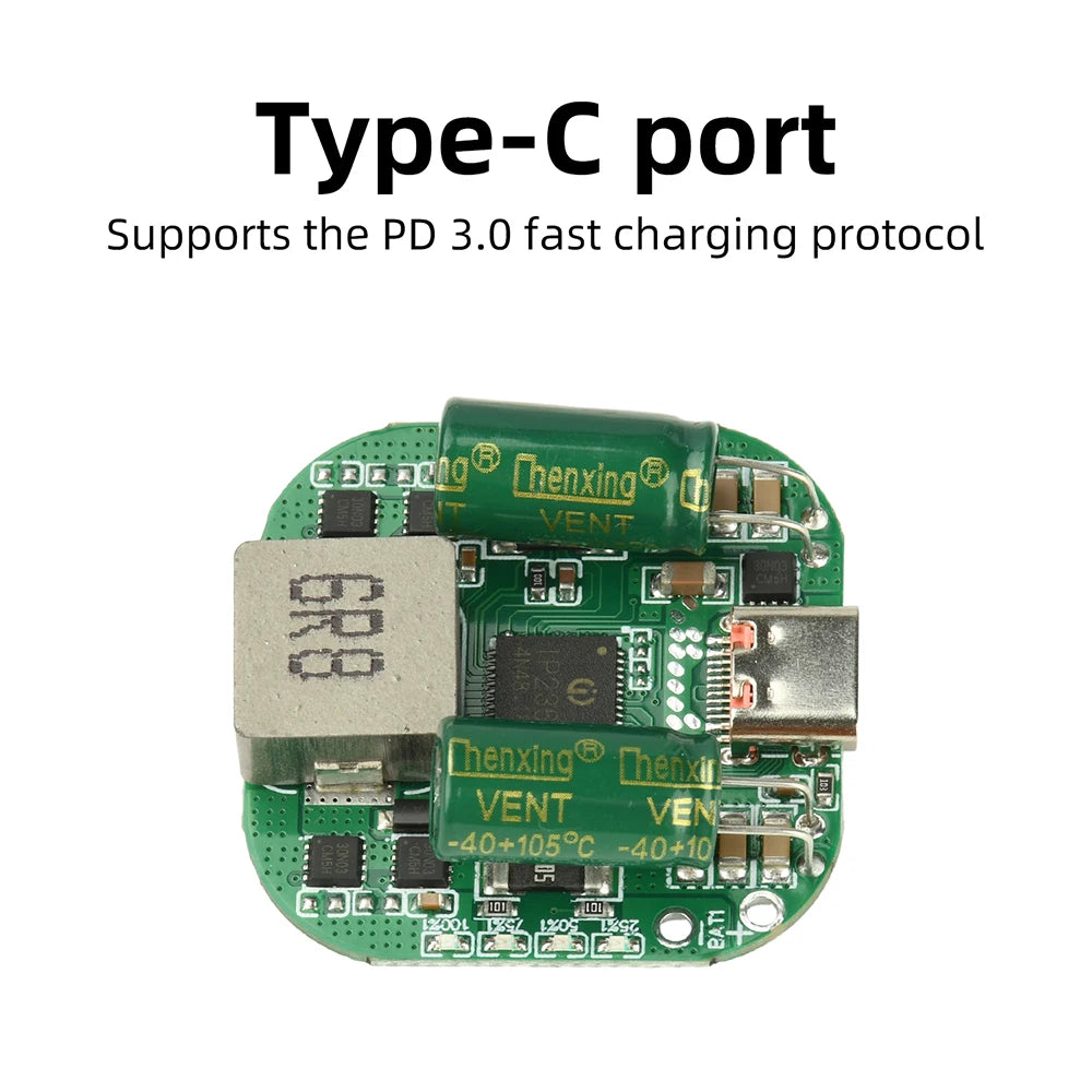 IP2368 100W Bidirectional Buck-Boost Charge/Discharge Fast Charging Module for 2-5S Lithium Batteries Temperature Protection Oasis Select
