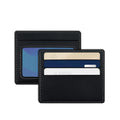 Slim PU Card Holder with Clear ID Window | Unisex Wallet
