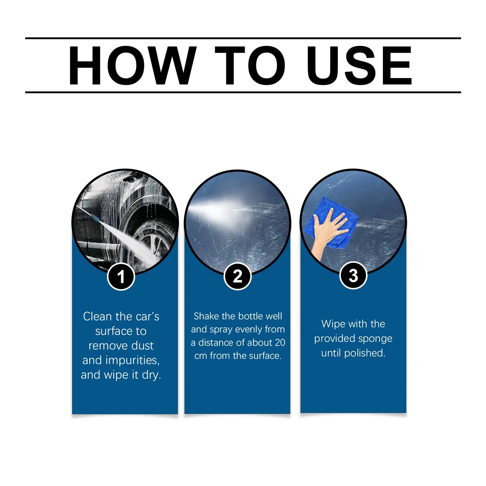 Car Ceramic Coating Spray 120ml – High Gloss & Long-Lasting Ceramic Coating Spray Oasis Select